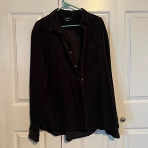 Cotton On Ribbed Button Down Shirt